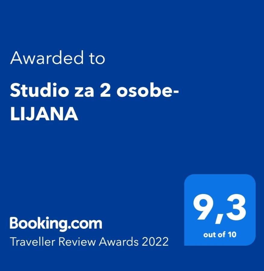 Studio Za 2 Osobe- Lijana Tučepi المظهر الخارجي الصورة